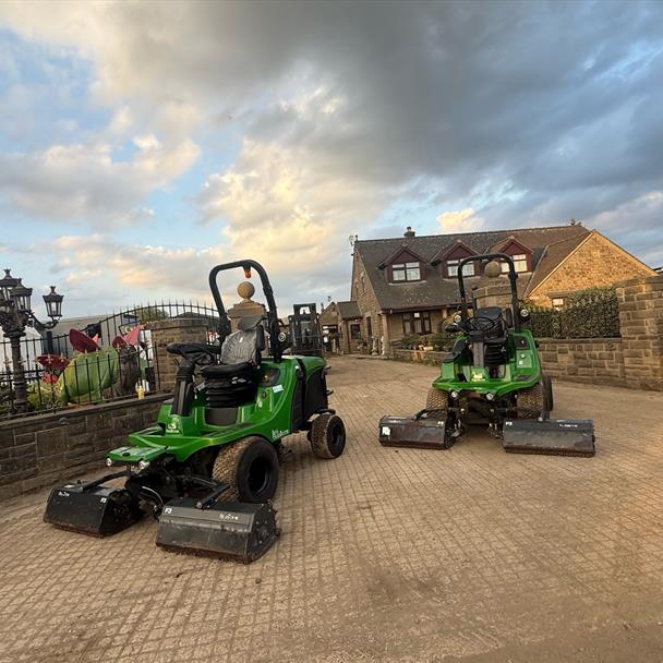 2018 John Deere Roberine F3 4WD 3 Gang Ride On Flail Mower