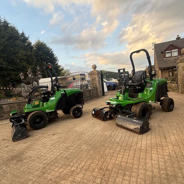 2018 John Deere Roberine F3 4WD 3 Gang Ride On Flail Mower