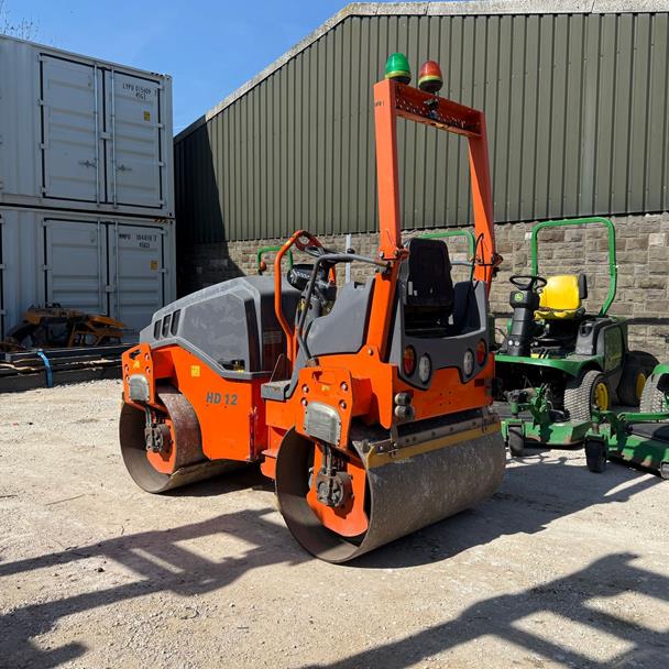 2018 Hamm HD12VV 1200MM Twin Drum Vibrating Roller