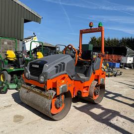 2018 Hamm HD12VV 1200MM Twin Drum Vibrating Roller