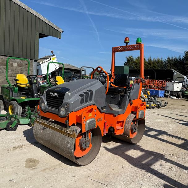 2018 Hamm HD12VV 1200MM Twin Drum Vibrating Roller
