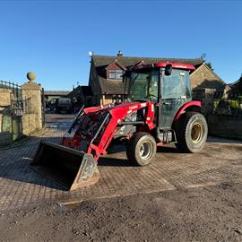 2018 TYM T503 50HP 4WD Compact Tractor With TYM TX5000 Loader And Bucket