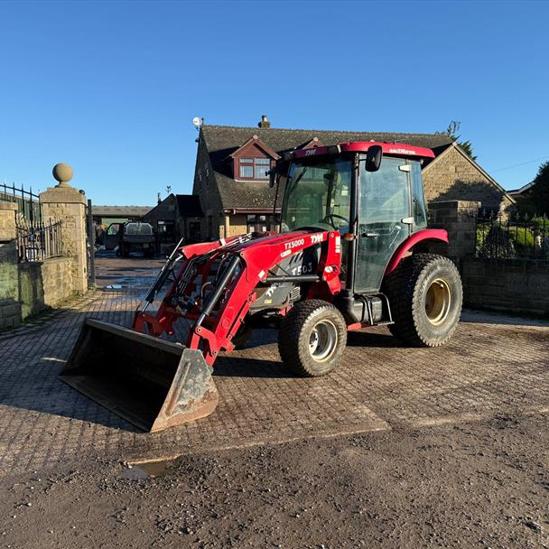 2018 TYM T503 50HP 4WD Compact Tractor With TYM TX5000 Loader And Bucket