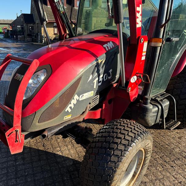 2018 TYM T503 50HP 4WD Compact Tractor With TYM TX5000 Loader And Bucket