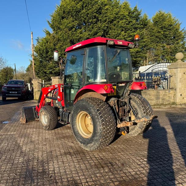 2018 TYM T503 50HP 4WD Compact Tractor With TYM TX5000 Loader And Bucket
