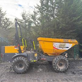 2018 Mecalac TA3S 3 Ton Swivel Skip Dumper