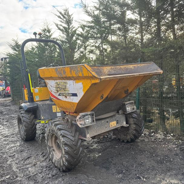2018 Mecalac TA3S 3 Ton Swivel Skip Dumper