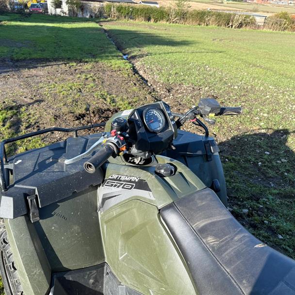 2018 Polaris Sportsman 570EFI Big Boss 6X6 Farm Quad Bike