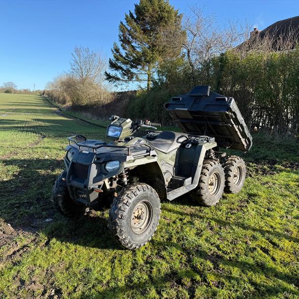 2018 Polaris Sportsman 570EFI Big Boss 6X6 Farm Quad Bike