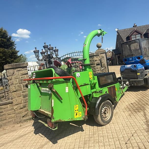 2019 Greenmech EC1928MT 8" Diesel Towbehind Wood Chipper
