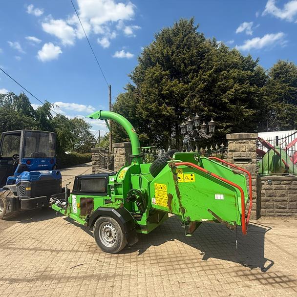 2019 Greenmech EC1928MT 8" Diesel Towbehind Wood Chipper