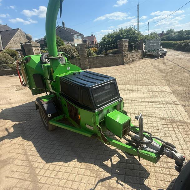 2019 Greenmech EC1928MT 8" Diesel Towbehind Wood Chipper