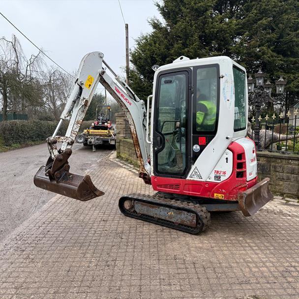 2020 Takeuchi TB216 Mini Excavator