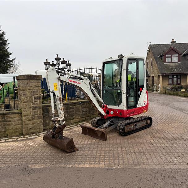 2020 Takeuchi TB216 Mini Excavator