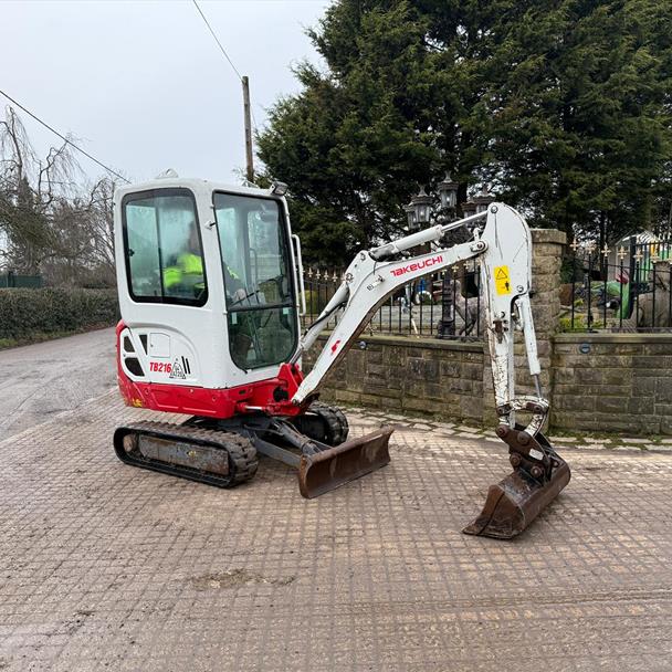 2020 Takeuchi TB216 Mini Excavator