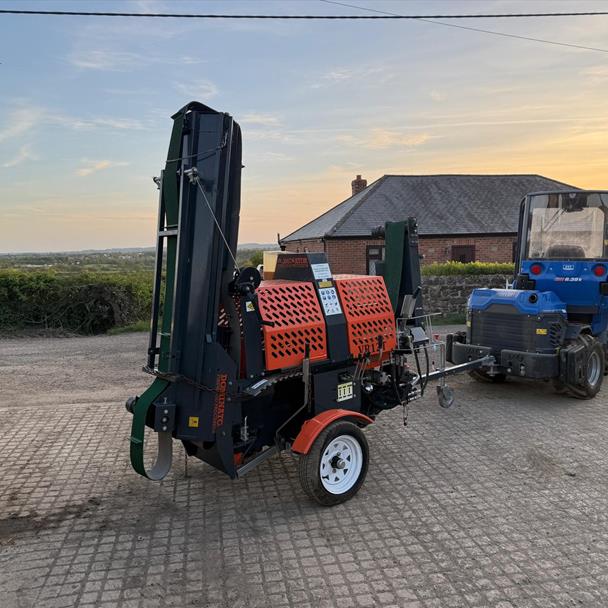 2021 Rock Machinery Dominator VR12T Towbehind Firewood Log Processor