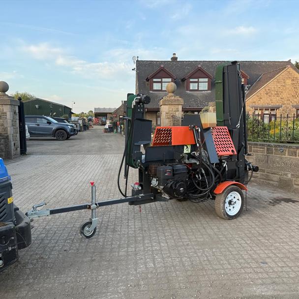 2021 Rock Machinery Dominator VR12T Towbehind Firewood Log Processor