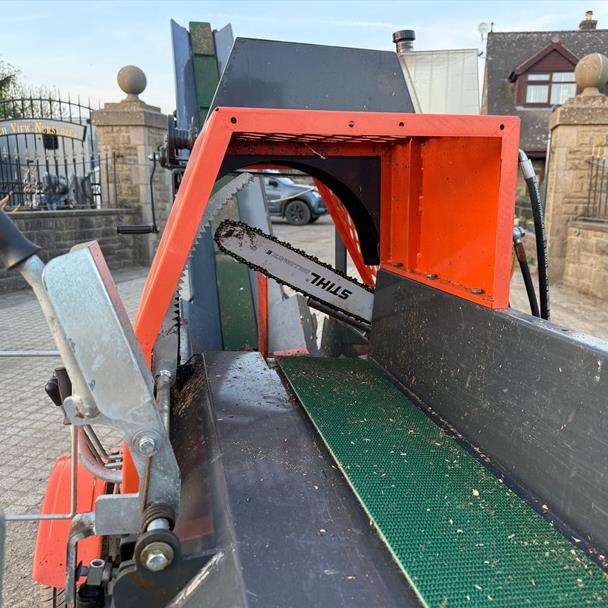 2021 Rock Machinery Dominator VR12T Towbehind Firewood Log Processor