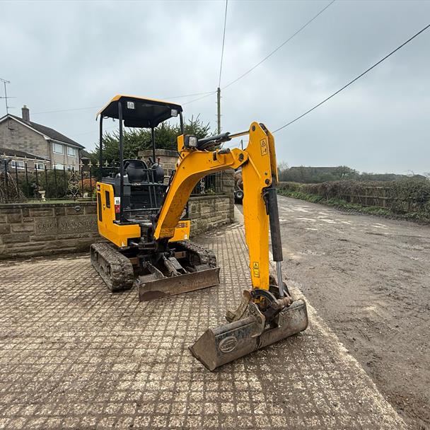 2021 JCB 16C-1 T3 Mini Excavator
