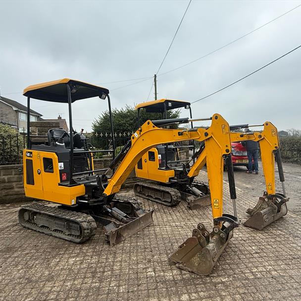 2021 JCB 16C-1 T3 Mini Excavator