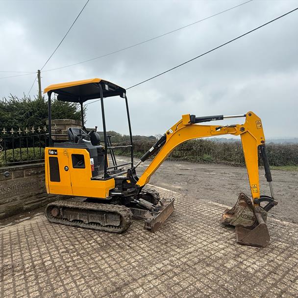 2021 JCB 16C-1 T3 Mini Excavator