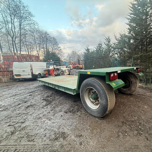 2022 Marshall Farm Machinery 8 Ton Low Loader Trailer