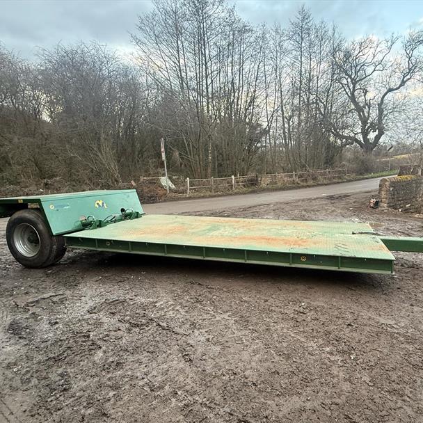 2022 Marshall Farm Machinery 8 Ton Low Loader Trailer