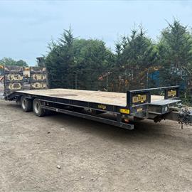2022 Herbst 19T 27FT Twin Axle Low Loader Tractor Trailer