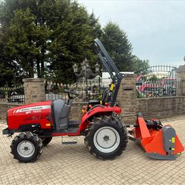 2023 Massey Ferguson 1525 25HP 4WD Compact Tractor With Hardlife 1.25 Metre Flail Mower