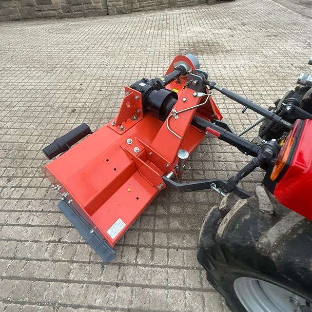 2023 Massey Ferguson 1525 25HP 4WD Compact Tractor With Hardlife 1.25 Metre Flail Mower