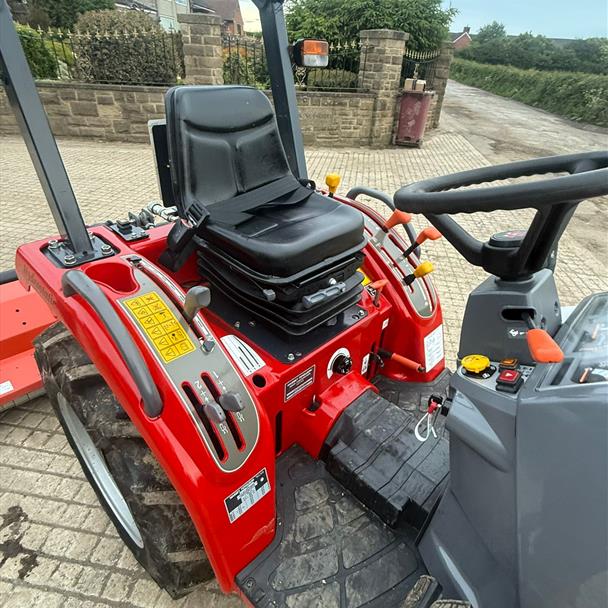 2023 Massey Ferguson 1525 25HP 4WD Compact Tractor With Hardlife 1.25 Metre Flail Mower