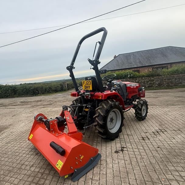 2023 Massey Ferguson 1525 25HP 4WD Compact Tractor With Hardlife 1.25 Metre Flail Mower