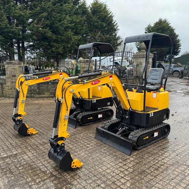 2024 BTTL Battel 12 Tracked Digger Excavator