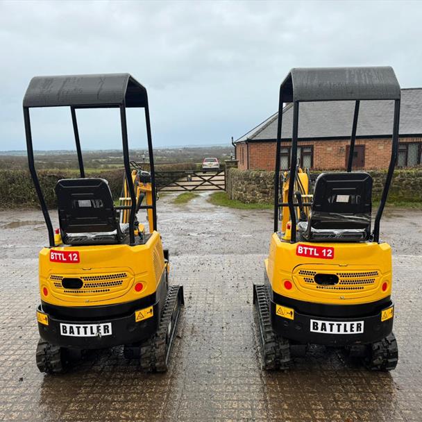 2024 BTTL Battel 12 Tracked Digger Excavator