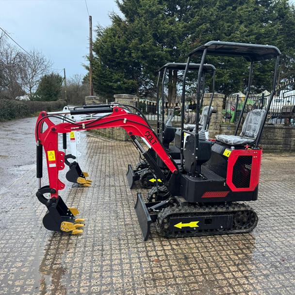 2024 New/Unused Colt YFE10 Tracked Digger Excavator