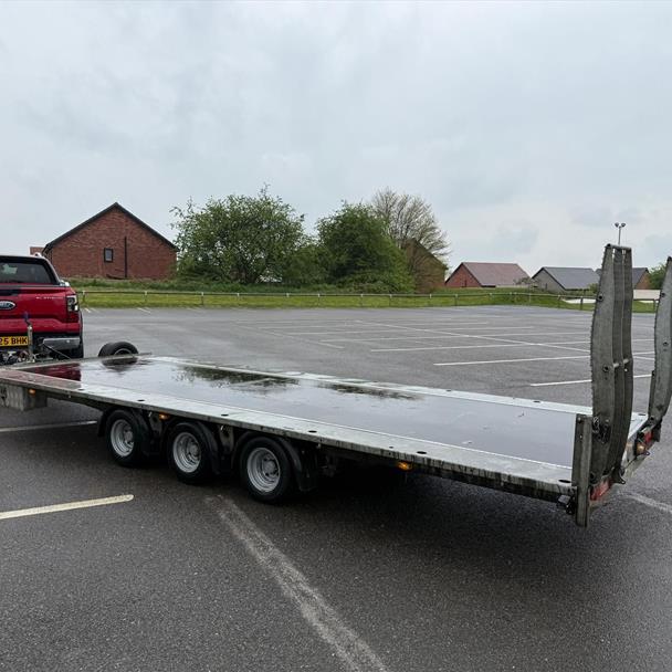 2024 Ifor Williams TB5521-353 18FT Tri Axle Tilt Bed Flatbed Trailer