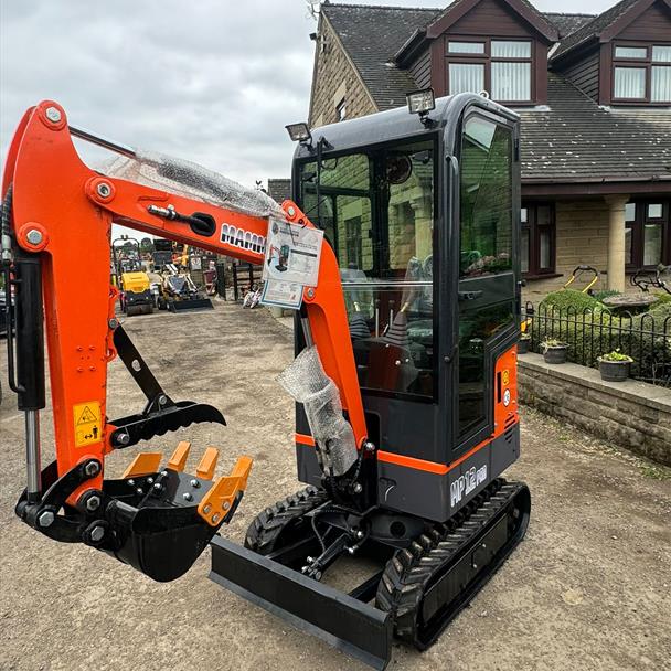 2024 Mammoth MP12PRO Mini Digger Tracked Machine 360 Excavator