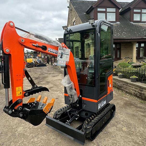 2024 Mammoth MP12PRO Mini Digger Tracked Machine 360 Excavator