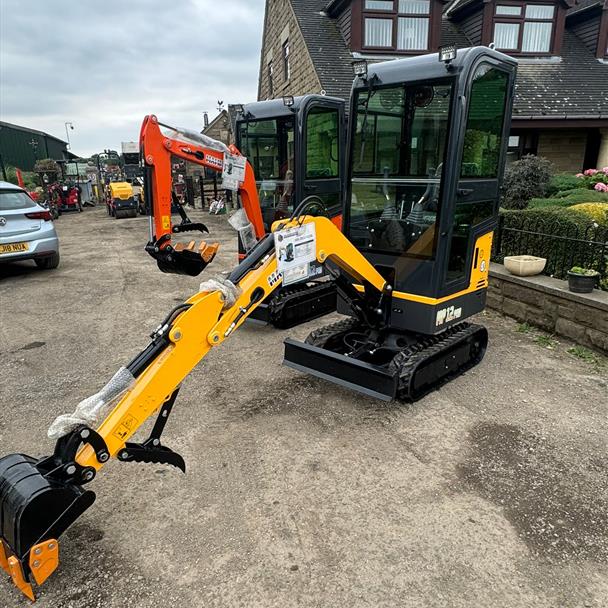 2024 Mammoth MP12PRO Mini Digger Tracked Machine 360 Excavator
