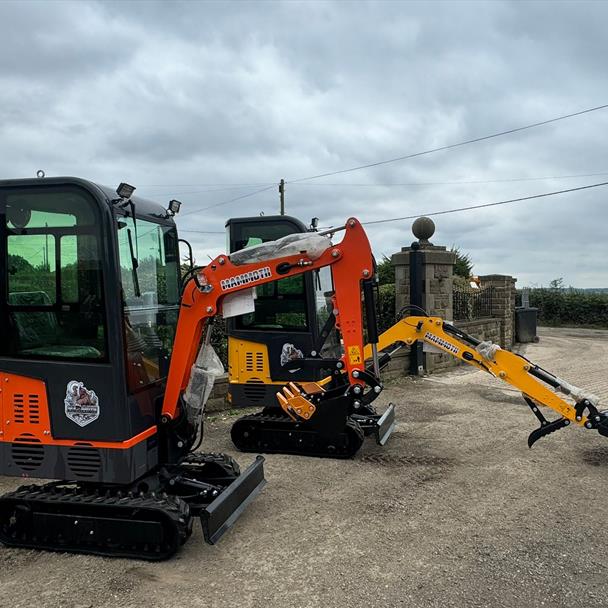2024 Mammoth MP12PRO Mini Digger Tracked Machine 360 Excavator