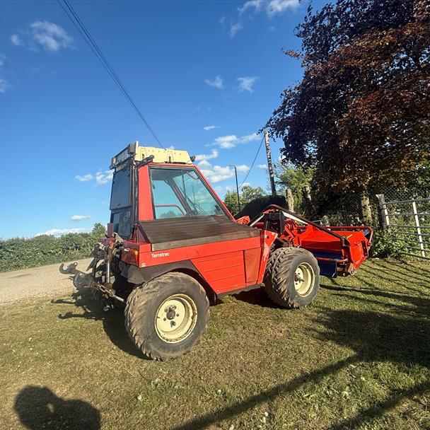 Aebi Terratrac TT70S Bank/Slope 4WD Tractor With 7FT Flail Mower Deck