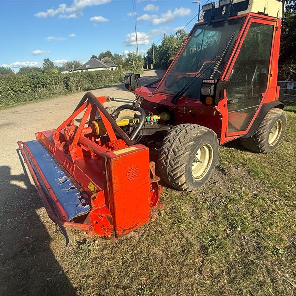 Aebi Terratrac TT70S Bank/Slope 4WD Tractor With 7FT Flail Mower Deck
