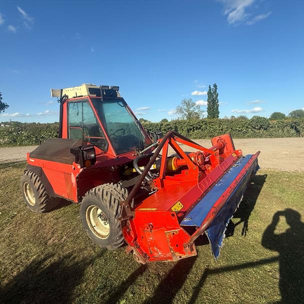 Aebi Terratrac TT70S Bank/Slope 4WD Tractor With 7FT Flail Mower Deck