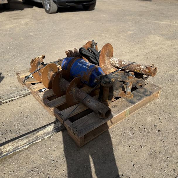 Auger Torque Hydraulic Posthole Borer & Augers