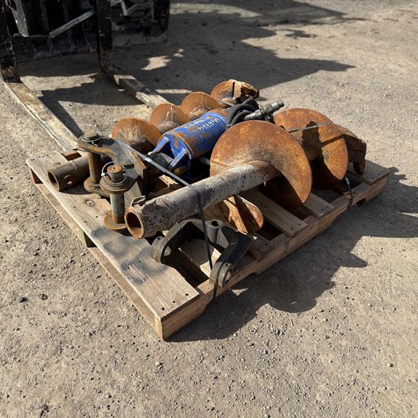 Auger Torque Hydraulic Posthole Borer & Augers