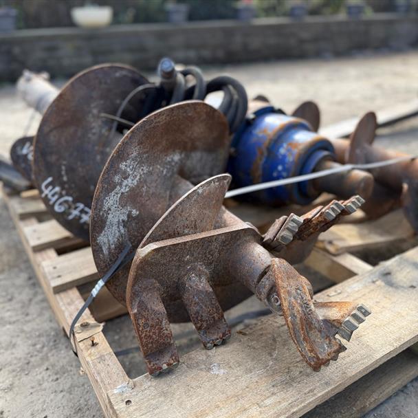 Auger Torque Hydraulic Posthole Borer & Augers
