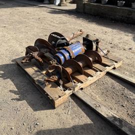 Auger Torque Hydraulic Posthole Borer & Augers