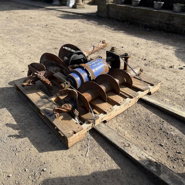 Auger Torque Hydraulic Posthole Borer & Augers