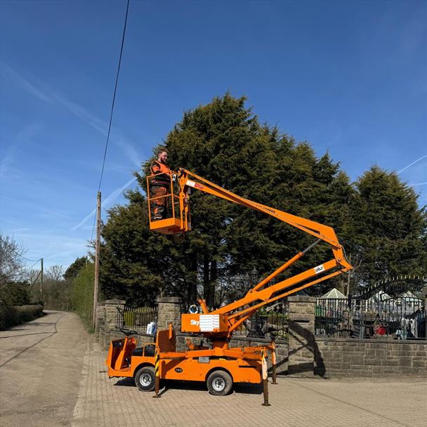 Bradshaw 36VOLT Utility Scissor Lift Boom Lift