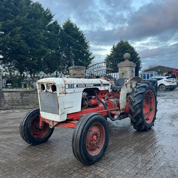 David Brown 885 Diesel Vineyard Tractor